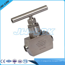 Acier inoxydable Aiguille Valve Butt Welding End 6000psig High Pressure Needle Valve